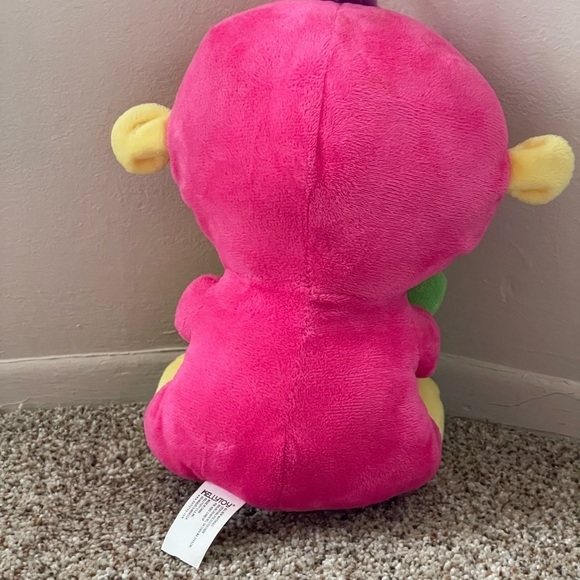 Kelly Toy Monkey Plush Pink Zebra Sunglasses Green  Guitar - Picture 3 of 7